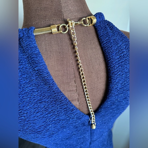 Eliza J Royal Blue Dress - Size 2 - Picture 4 of 9